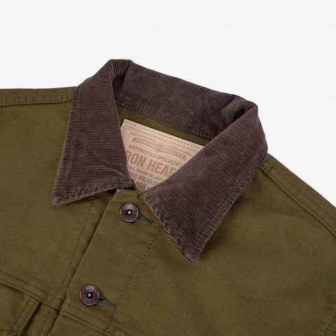 12oz Whipcord Modified Type III Jaket IH526-ODG - Olive Drab Green