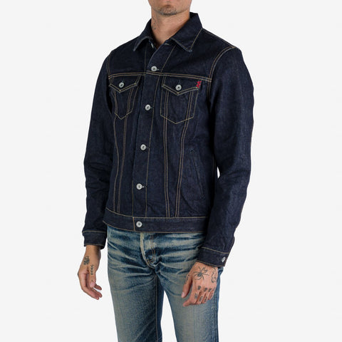 14oz Selvedge Denim Modified Type III Jaket IH-526J-142 - Indigo