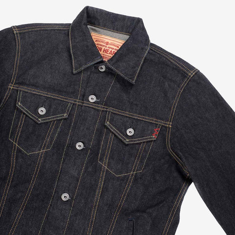 14oz Selvedge Denim Modified Type III Jaket IH-526J-142 - Indigo