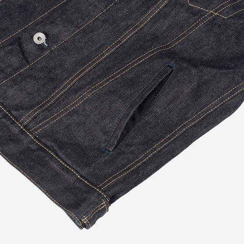 14oz Selvedge Denim Modified Type III Jaket IH-526J-142 - Indigo