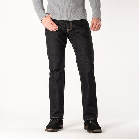 Seluar Jeans Potongan Lurus Denim Selvedge 14oz IH634S-142 - Indigo