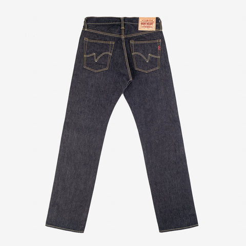 Seluar Jeans Potongan Lurus Denim Selvedge 14oz IH634S-142 - Indigo