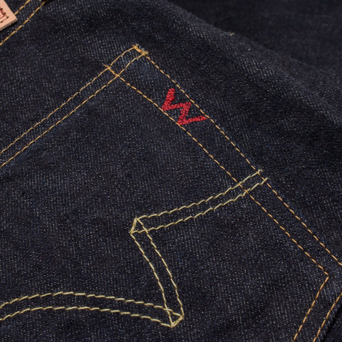 Seluar Jeans Potongan Lurus Denim Selvedge 14oz IH634S-142 - Indigo