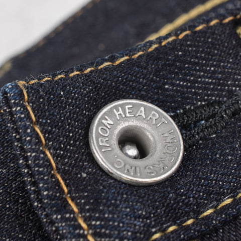 Seluar Jeans Potongan Lurus Denim Selvedge 14oz IH634S-142 - Indigo