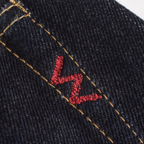 14oz Selvedge Denim Slim Straight Cut Jeans IH666S-142 - Indigo