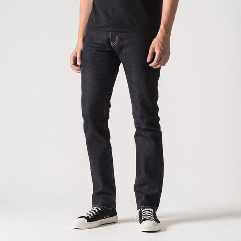 14oz Selvedge Denim Slim Tapered Cut Jeans IH777S-142 - Indigo