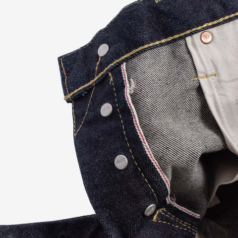 14oz Selvedge Denim Slim Tapered Cut Jeans IH777S-142 - Indigo