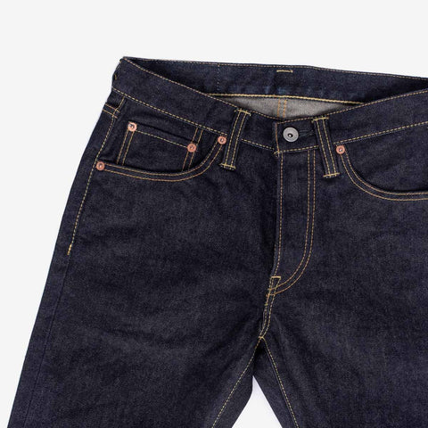 14oz Selvedge Denim Slim Tapered Cut Jeans IH777S-142 - Indigo