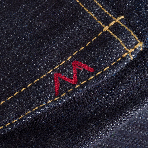 16oz Slubby Selvedge Denim Slim Tapered Cut Jeans IH777S-SLB- Indigo
