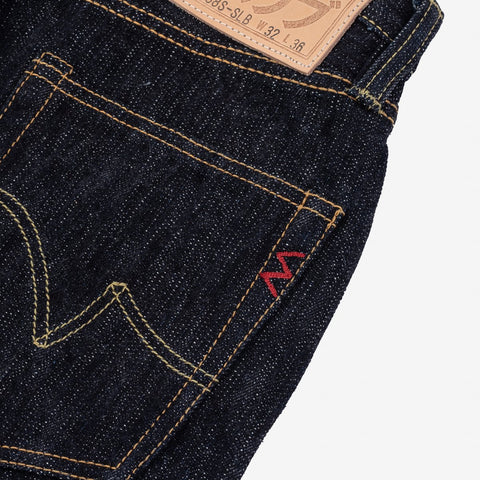 16oz Slubby Selvedge Denim Relaxed Tapered Cut Jeans IH888S-SLB - Indigo