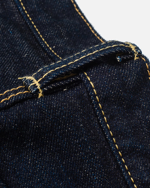 17oz Selvedge Denim Slim Straight Cut Jeans IH666-N - Natural Indigo
