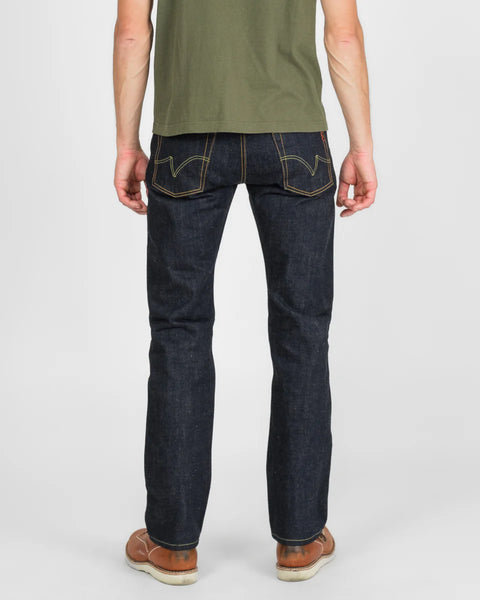 17oz Selvedge Denim Slim Straight Cut Jeans IH666-N - Natural Indigo
