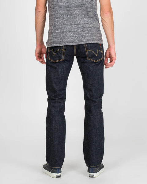 17oz Selvedge Denim Slim Tapered Cut Jeans IH777-N - Natural Indigo