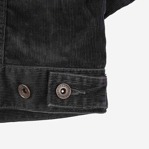 Jaket Jenis III Diubahsuai Corduroy IHJ 69-BLK - Hitam