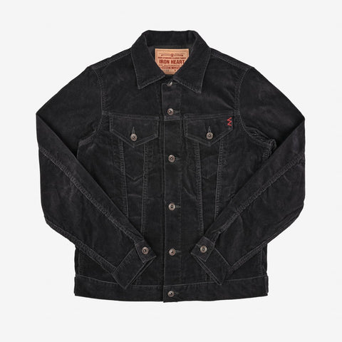 Jaket Jenis III Diubahsuai Corduroy IHJ 69-BLK - Hitam