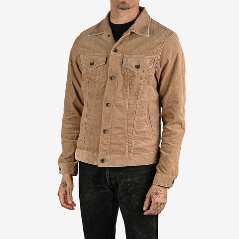 Jaket Jenis III Diubahsuai Corduroy IHJ 69-KHA - Khaki