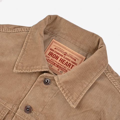 Jaket Jenis III Diubahsuai Corduroy IHJ 69-KHA - Khaki