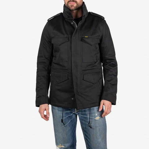 Sateen M65 Field Jacket IHM 27 - Black