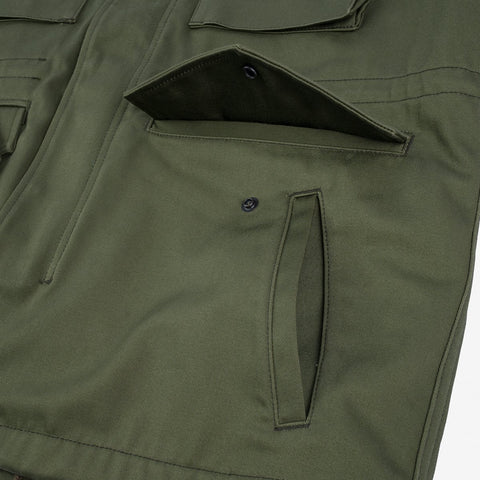 Jaket Bidang Sateen M65 IHM 27 - Zaitun