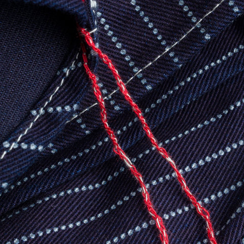 Baju Kerja Wabash 12oz IHSH 266 - Indigo