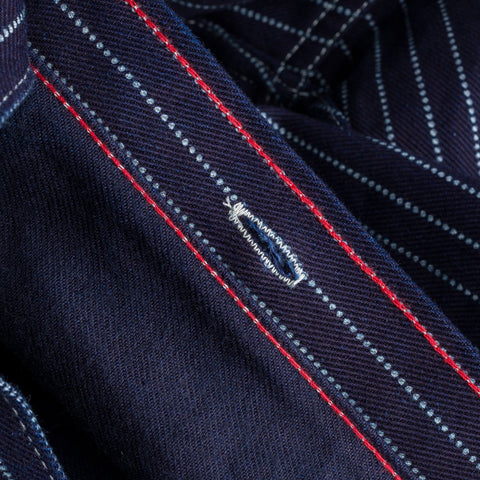 Baju Kerja Wabash 12oz IHSH 266 - Indigo