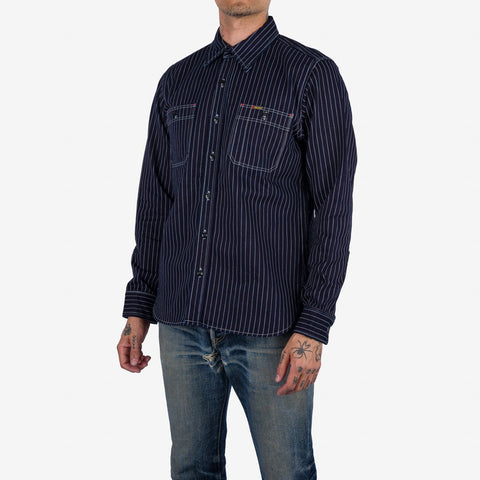 Baju Kerja Wabash 12oz IHSH 266 - Indigo