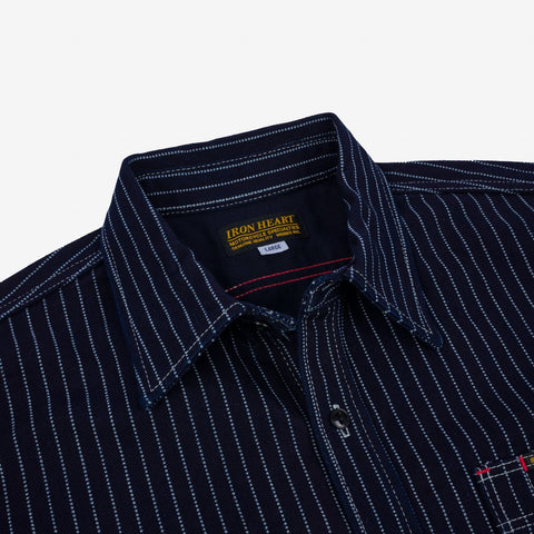 Baju Kerja Wabash 12oz IHSH 266 - Indigo