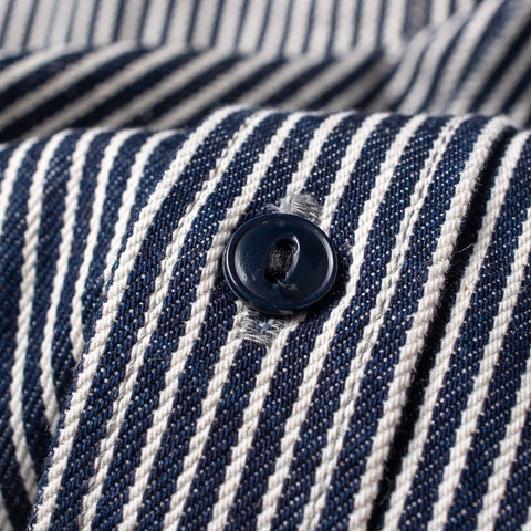 Baju Kerja Belang Hickory 12oz IHSH-274 - Indigo