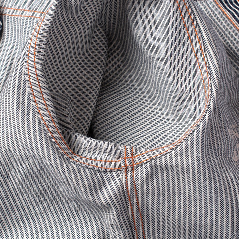 Baju Kerja Belang Hickory 12oz IHSH-274 - Indigo