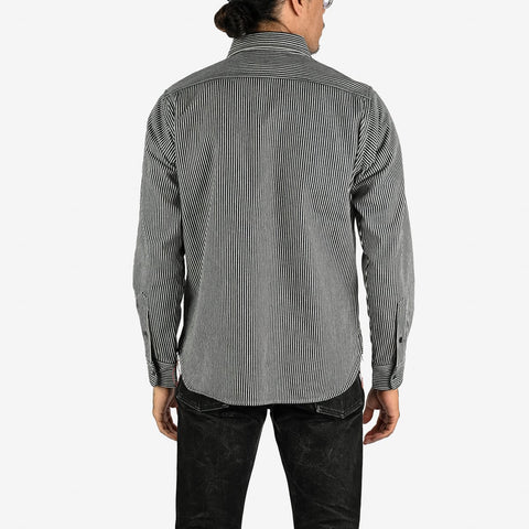 Baju Kerja Belang Hickory 12oz IHSH-274 - Indigo