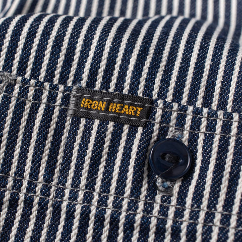 Baju Kerja Belang Hickory 12oz IHSH-274 - Indigo