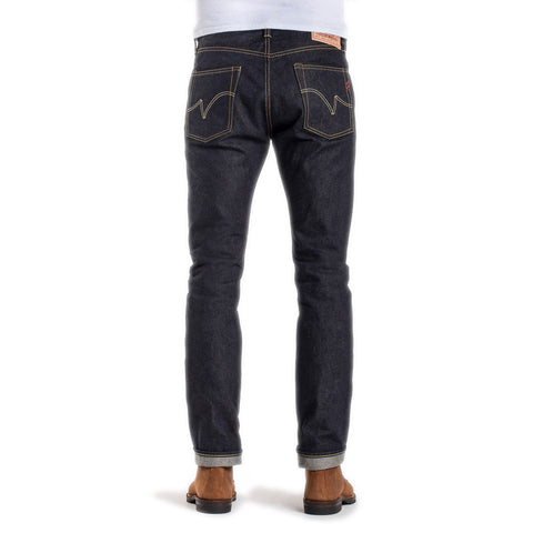 Iron Heart IH-555S-142 indigo in 14oz selvedge denim jeans available at Rugged Gentlemen Shoppe