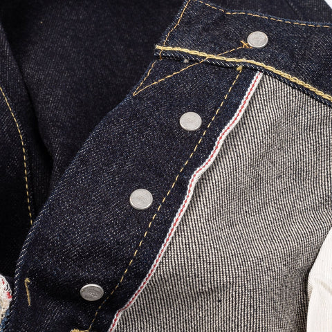 Iron Heart IH-666S-142 indigo in 14oz selvedge denim jeans available at Rugged Gentlemen Shoppe