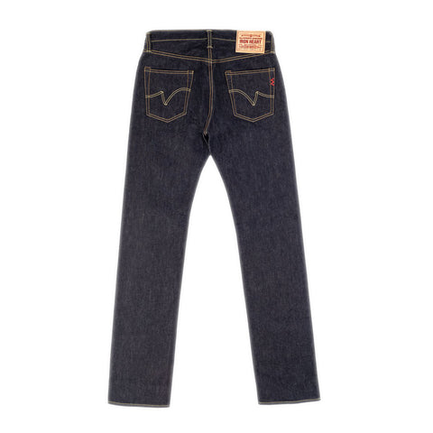 Iron Heart IH-666S-142 indigo in 14oz selvedge denim jeans available at Rugged Gentlemen Shoppe
