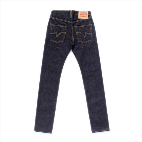 Iron Heart IH-777S-142 Indigo in 14oz selvedge denim jeans available at Rugged Gentlemen Shoppe