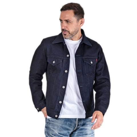 Iron Heart 14oz IH-526J-142ib selvedge type 3 jacket available at Rugged Gentlemen Shoppe