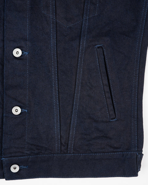 Iron Heart 14oz IH-526J-142ib selvedge type 3 jacket available at Rugged Gentlemen Shoppe