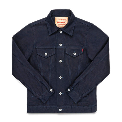 Iron Heart 14oz IH-526J-142ib selvedge type 3 jacket available at Rugged Gentlemen Shoppe