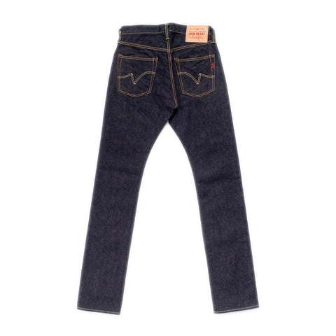 Iron Heart IH-555S-142 in 14oz selvedge denim jeans available at Rugged Gentlemen Shoppe