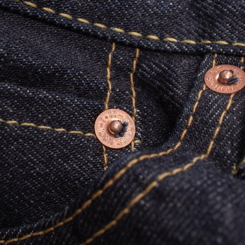 Iron Heart IH-555S-142 in 14oz selvedge denim jeans available at Rugged Gentlemen Shoppe