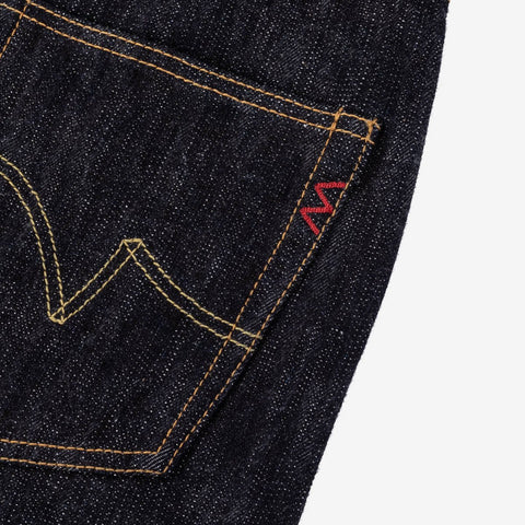 Iron Heart IH-555S-SLB 16oz slubby selvedge denim jeans available at Rugged Gentlemen Shoppe