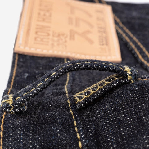 Iron Heart IH-555S-SLB 16oz slubby selvedge denim jeans available at Rugged Gentlemen Shoppe