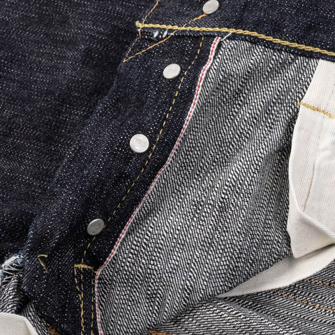 Iron Heart IH-555S-SLB 16oz slubby selvedge denim jeans available at Rugged Gentlemen Shoppe