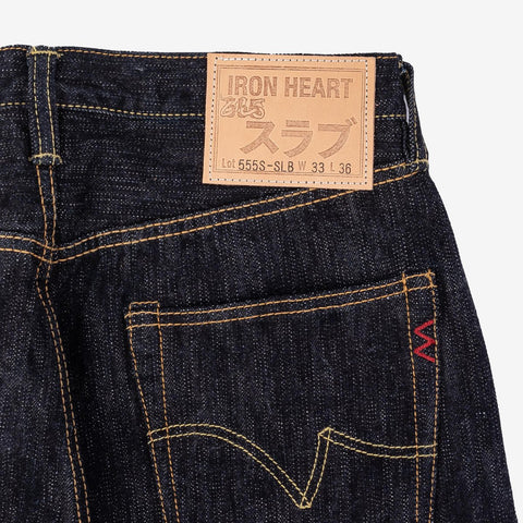 Iron Heart IH-555S-SLB 16oz slubby selvedge denim jeans available at Rugged Gentlemen Shoppe