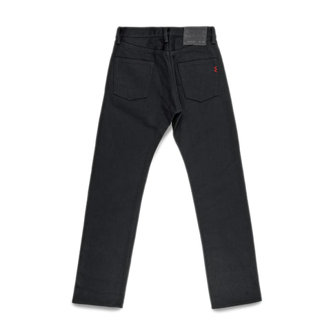 Iron Heart IH-634S-SB in 21oz superblack non-fade selvedge denim jeans available at Rugged Gentlemen Shoppe