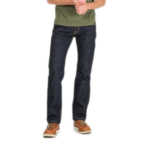 Iron Heart IH-666N 17oz natural indigo selvedge denim jeans available at Rugged Gentlemen Shoppe