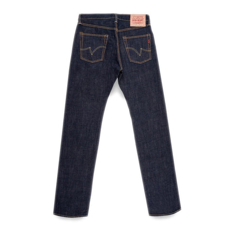 Iron Heart IH-666N 17oz natural indigo selvedge denim jeans available at Rugged Gentlemen Shoppe