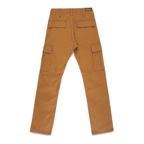 Iron Heart IH-743-BRN 17oz Duck Cargo Pants Brown in Rugged Gentlemen Shoppe