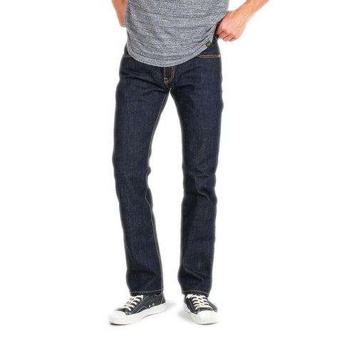 Iron Heart IH-777N in 17oz natural indigo selvedge denim jeans available at Rugged Gentlemen Shoppe