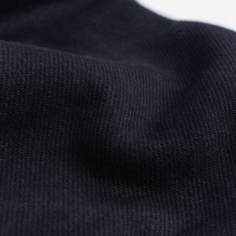 Iron Heart IH-777S-21od in 21oz indigo overdyed black selvedge denim jeans available at Rugged Gentlemen Shoppe